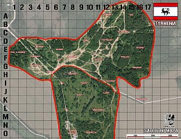 Mapa oblasti